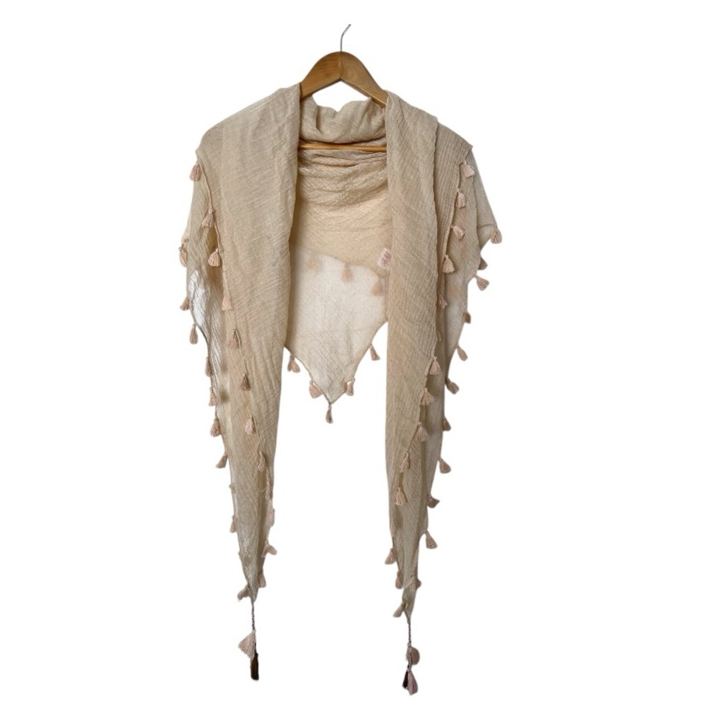 H&M Boho Scarf With Tassels, One Size